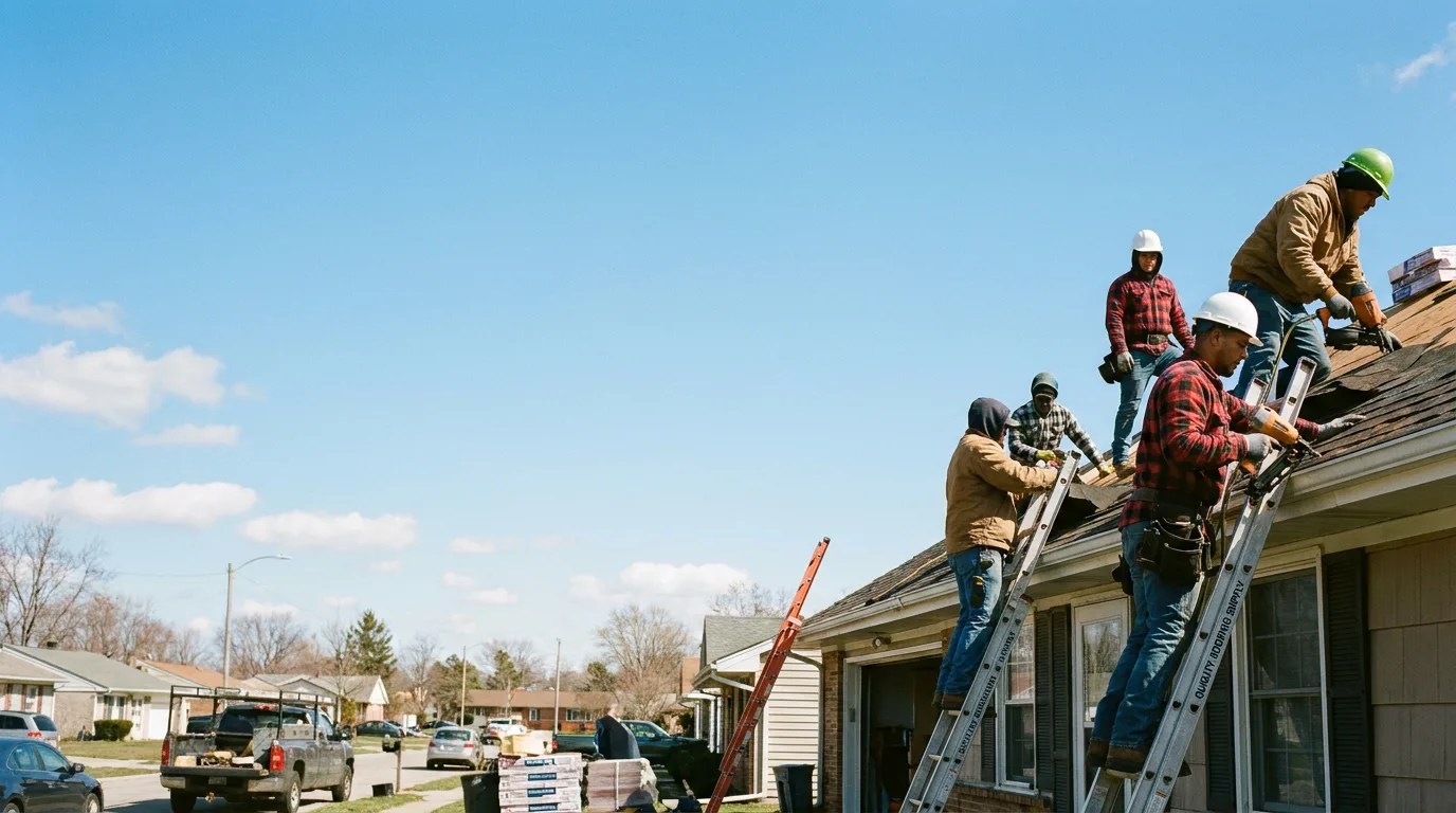 Roofing in Crossville, IL near me